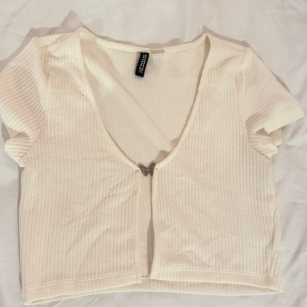 H&M / Divided Open Top with Metal Butterfly Clasp